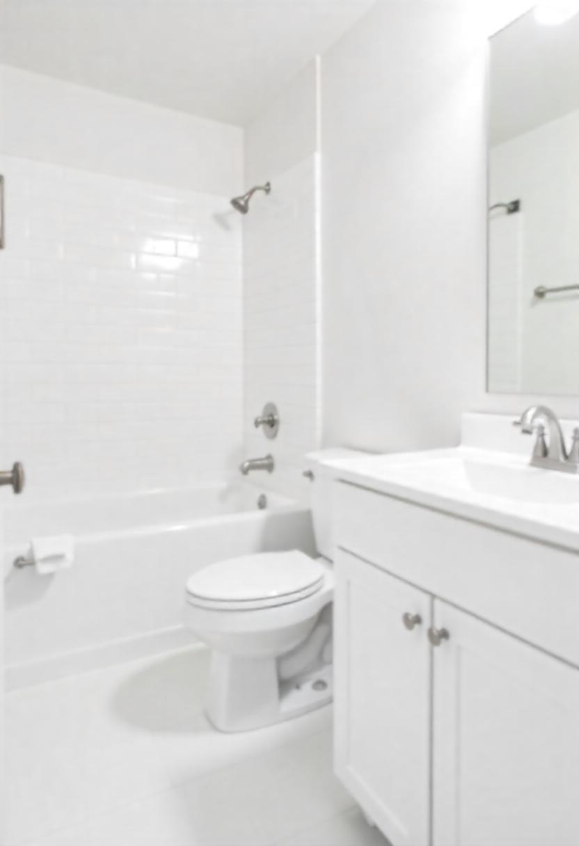 White bathtub