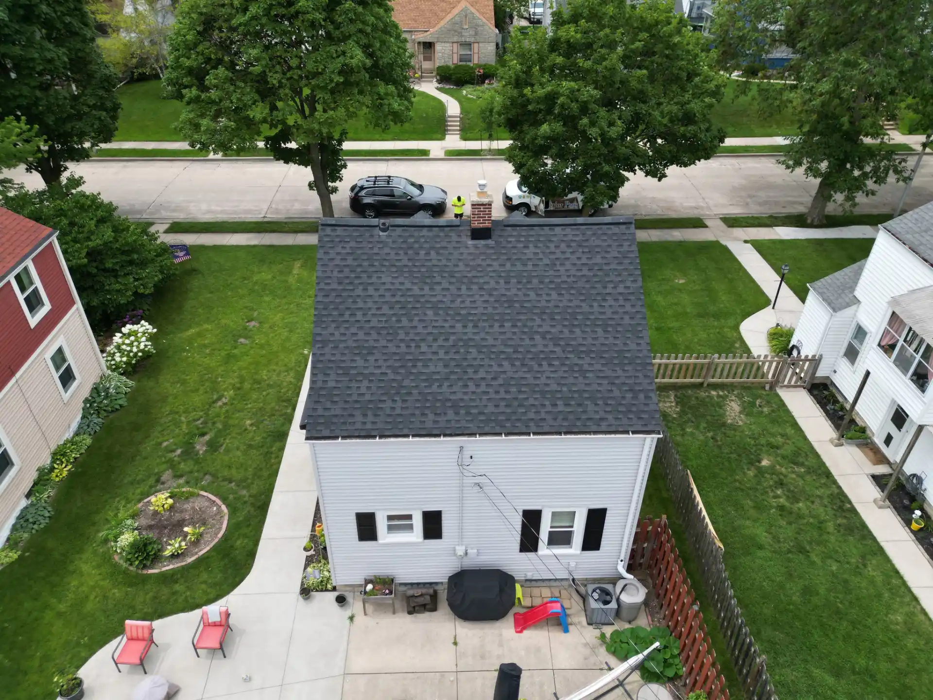 GAF Full Roof Replacement Timberline HDZ Asphalt Shingles in Brookfield, WI By Exterior Pros